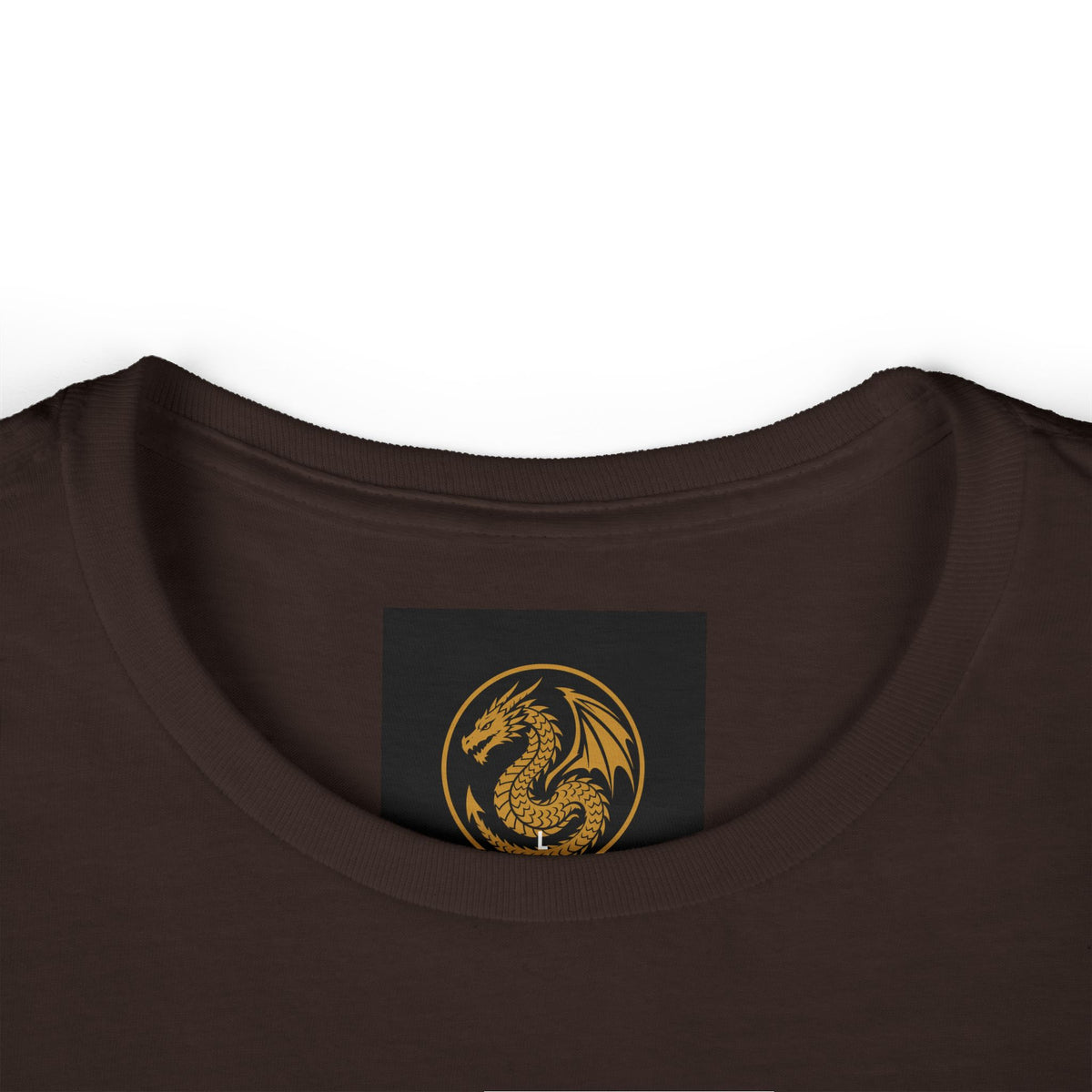A Magical Christmas Women’s Tee — Emerald Dragon & Stars Graphic Shirt