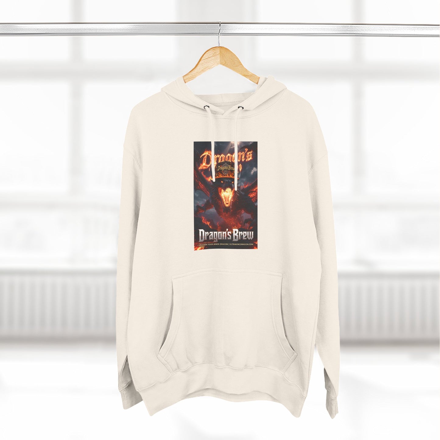 Dragons Brew Three-Panel Fleece Hoodie