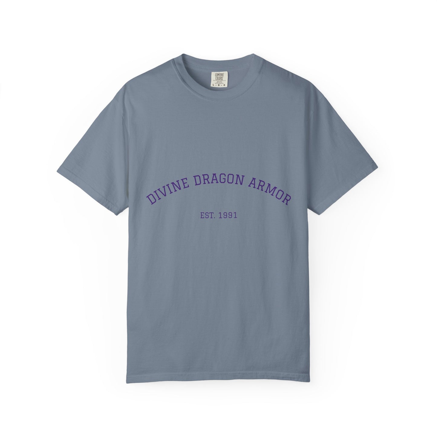 A Divine Dragon Armor Tee — Vintage 'Est. 1991' Graphic T-Shirt