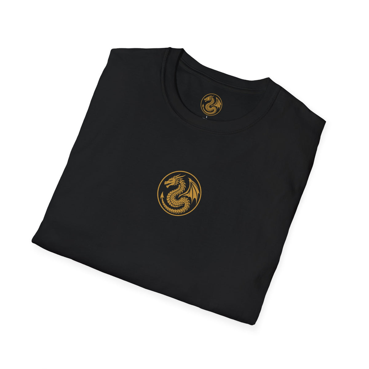 Golden Serpent Symbol T-Shirt