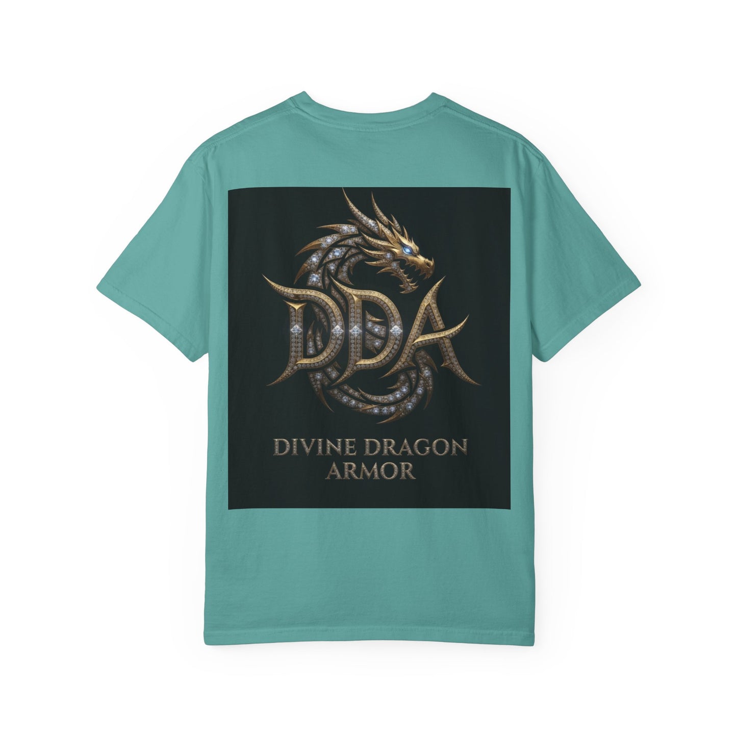 A Dragon Storm Graphic T-Shirt — Dark Fantasy Chest Print