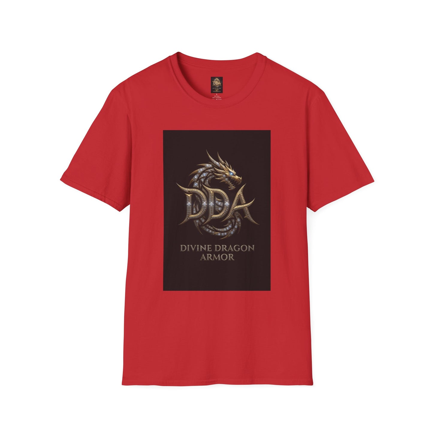A Dragon Crest T-Shirt — Divine Dragon Armor Logo Tee