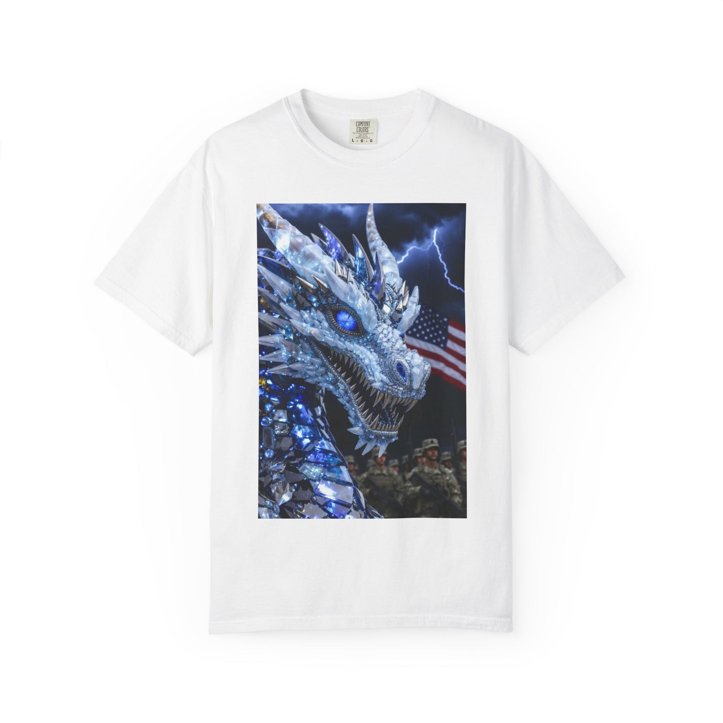 Ice Dragon Military Patriot T-Shirt
