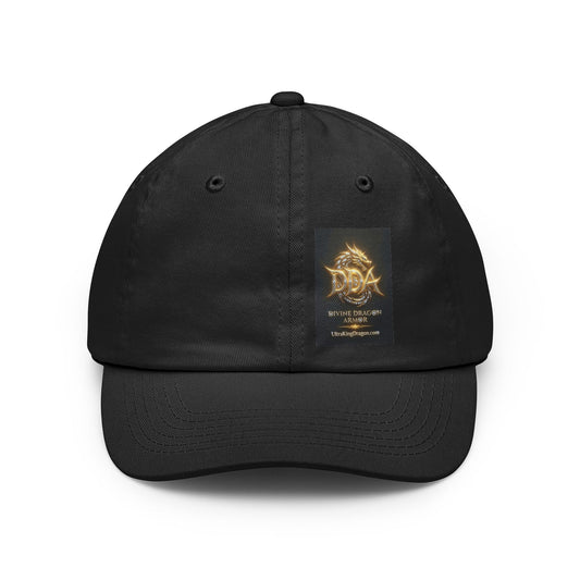 Dad Hat — Golden DRAGON Emblem Baseball Cap