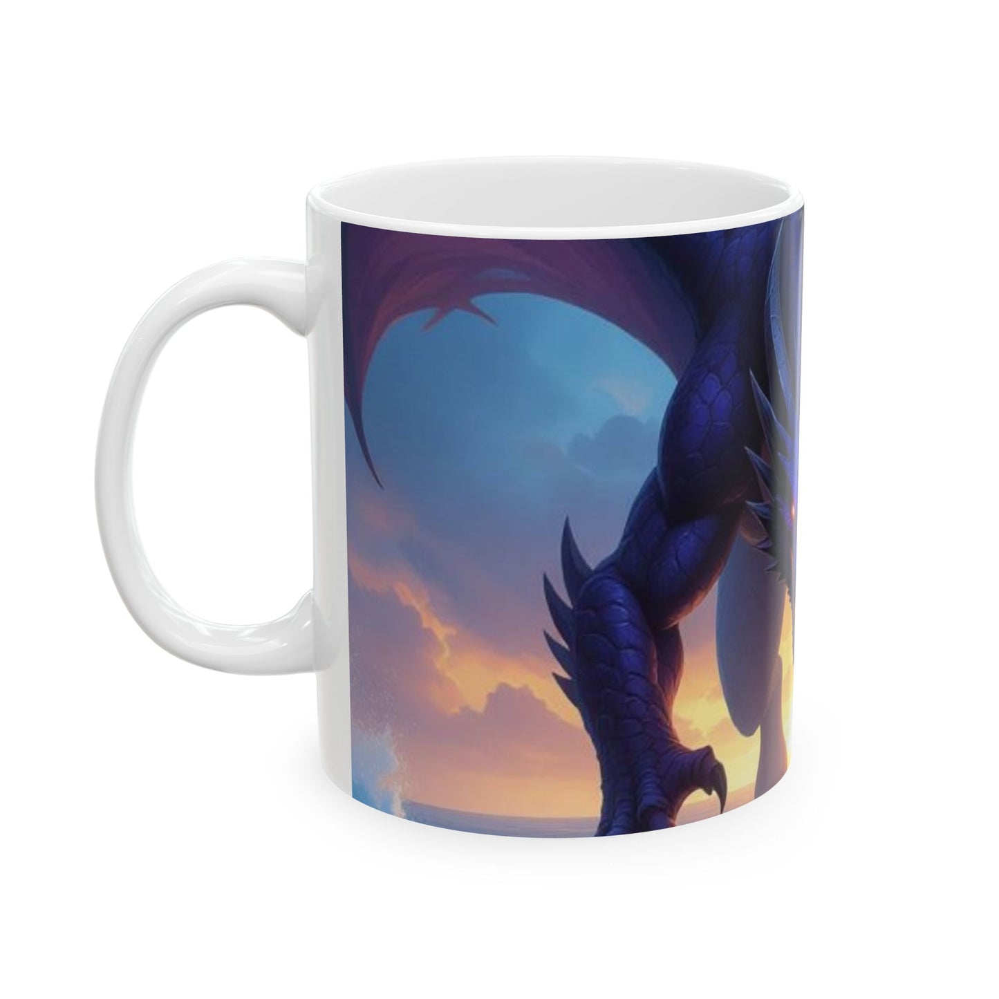 A 1st edition Fantasy Dragon Ceramic Mug - Perfect Gift for Dragon Lovers, Unique Coffee Cup for Fantasy Fans, Art Mug for Collectors, Birthday [...]