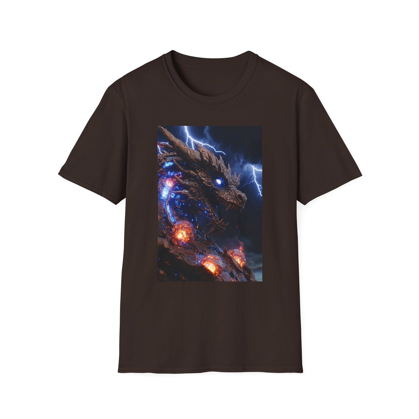 Godzilla Monster Tee — Electric Kaiju Face Graphic T-Shirt