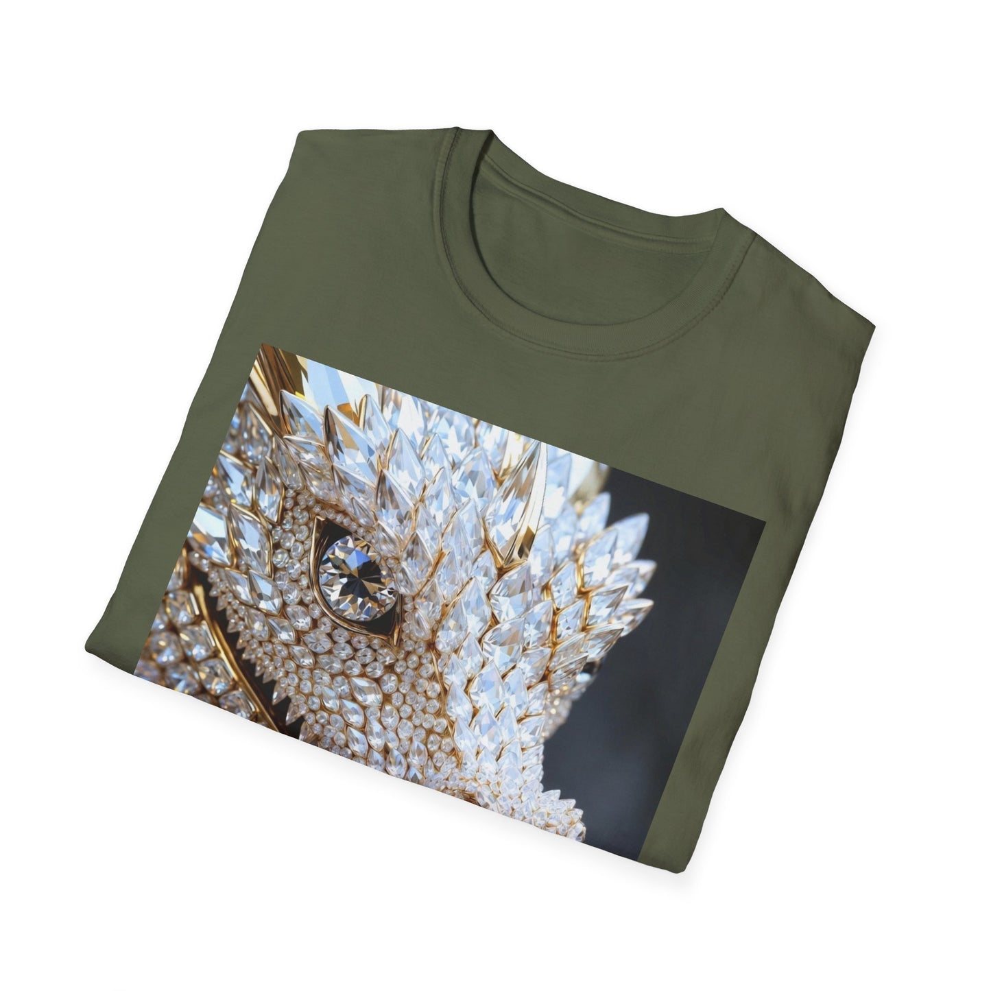 Bejeweled Dragon Graphic T-Shirt