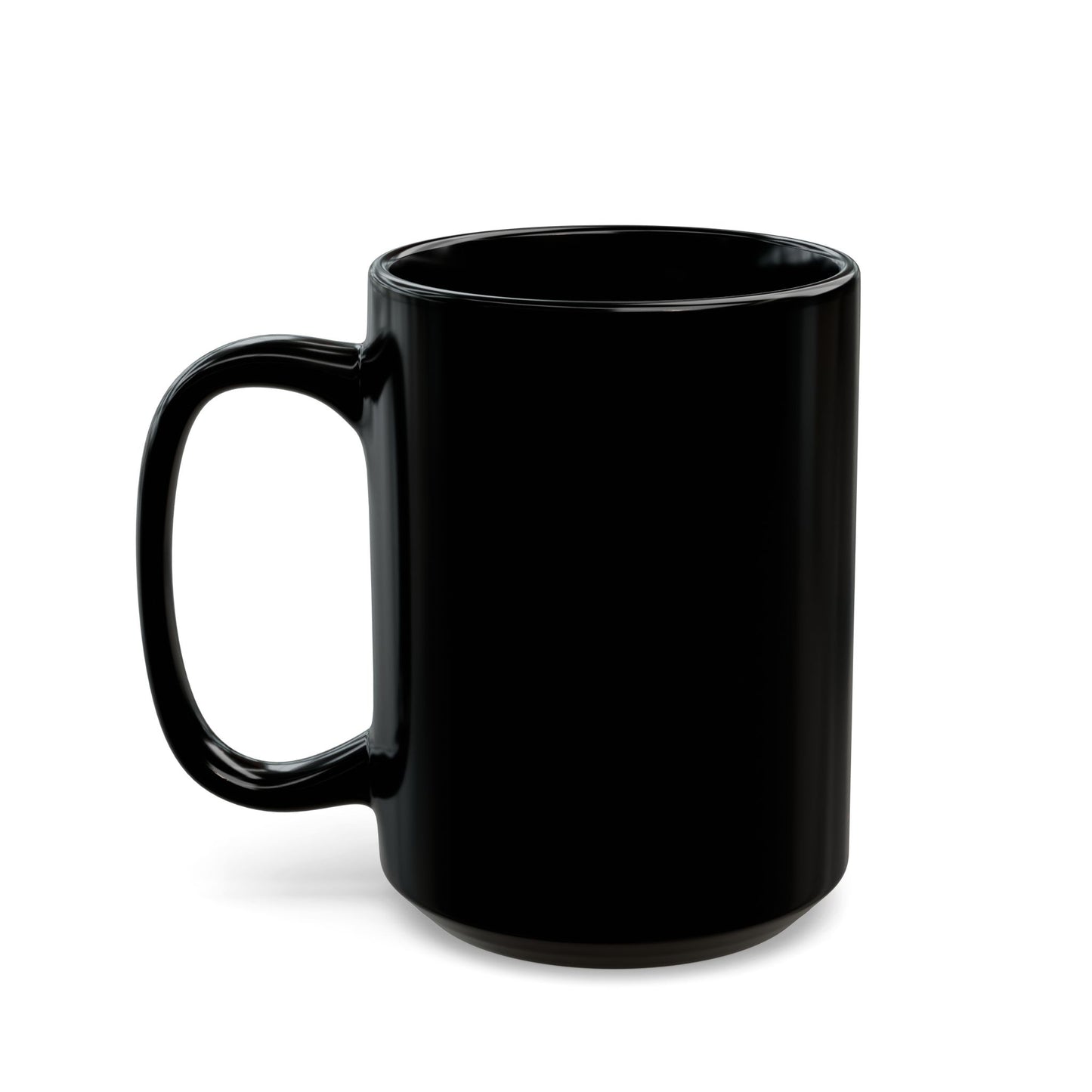 Metallic Drummer Black Mug, Unique Coffee Cup for Musicians, Rock Music Lover Gift, Fantasy Beverages Mug, Cool Drum Set Teacup