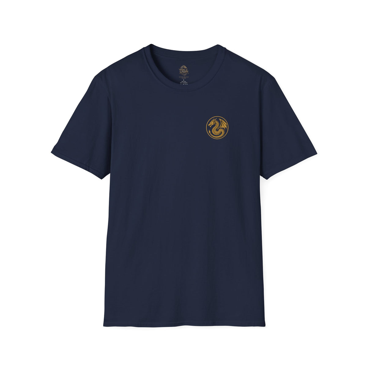 A # 1 Selling Divine Dragon Armor Pocket T-Shirt — Vintage Gold Emblem Tee