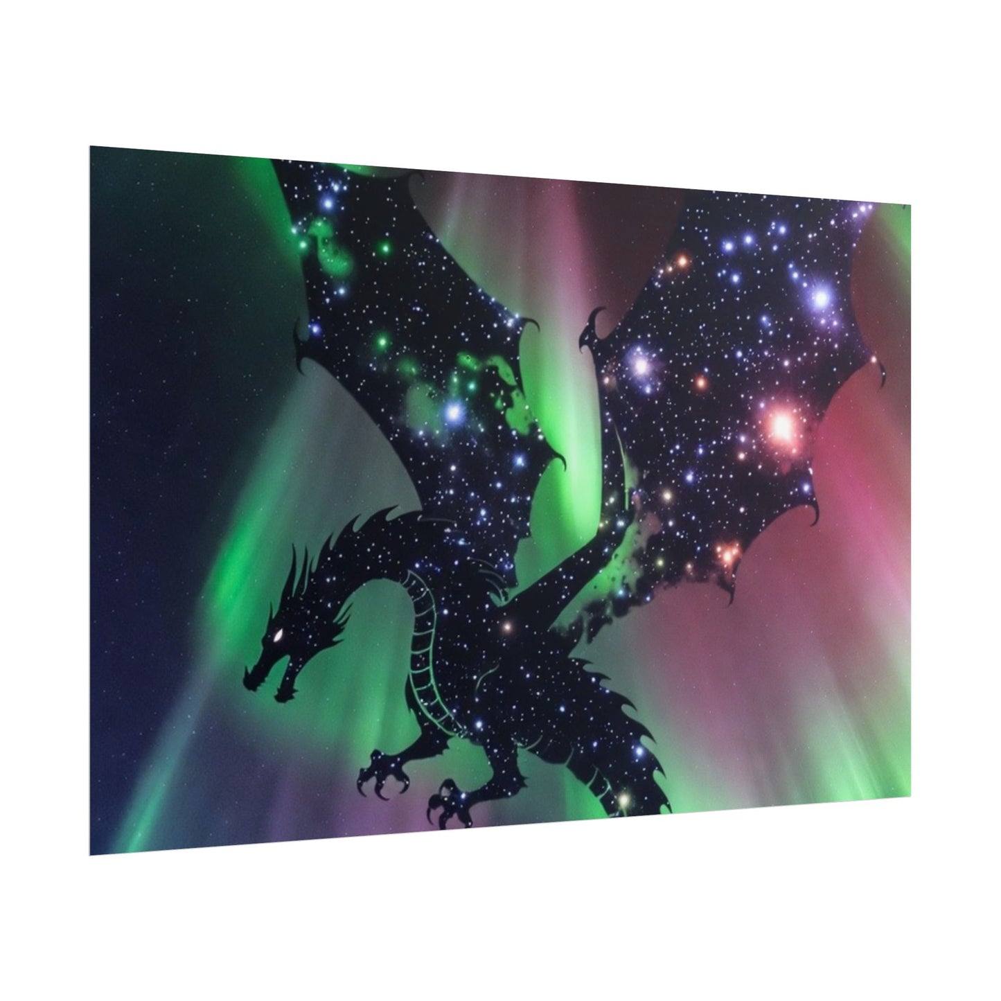 Dragon Aurora Poster