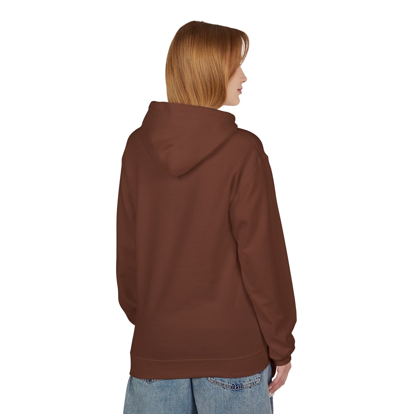 Abstract Red Dragon Marble Hoodie — Minimal Center Art Pullover