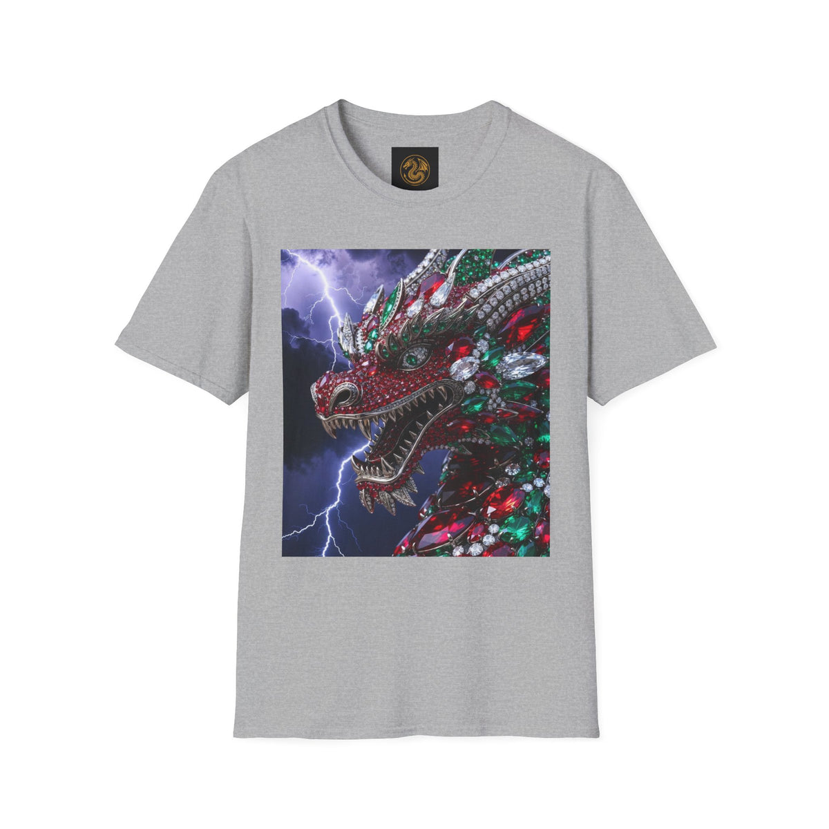 Electric Dragon Graphic T-Shirt
