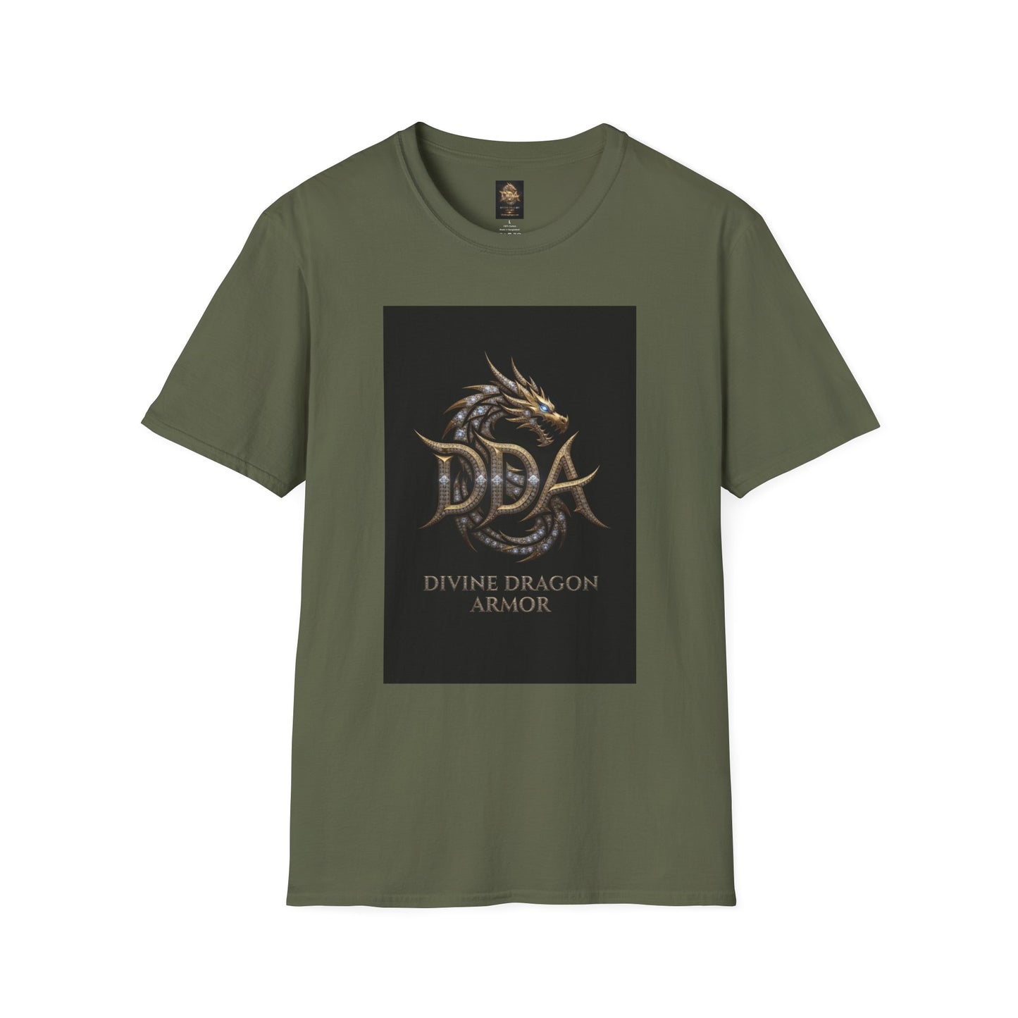 A Dragon Crest T-Shirt — Divine Dragon Armor Logo Tee