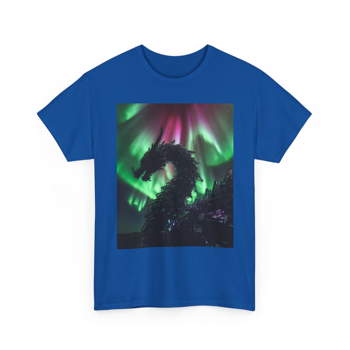Dragon Aurora T-Shirt — Northern Lights Dragon Graphic Tee