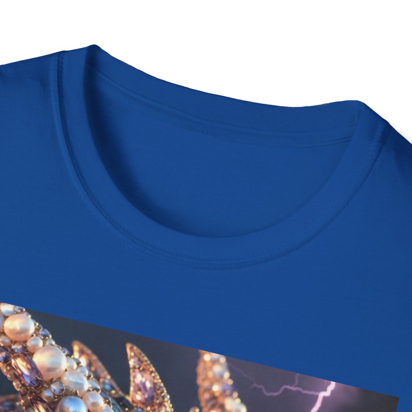 Dragon Gem Art T-Shirt — Fantasy Lightning Dragon Graphic Tee