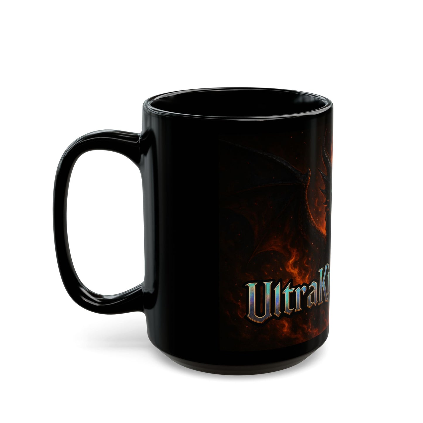 Dragon Fantasy Mug, Black Mug with Ultra King Dragon Design, Perfect Gift for Gamers, Ideal for Coffee Lovers, Fantasy Themed, 11oz [...]