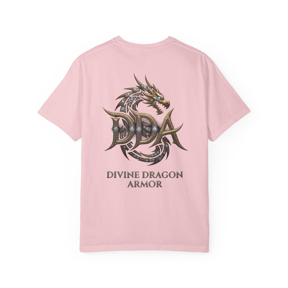 A DIVINE DRAGON ARMOR MEN OR WOMANS Garment-Dyed T-shirt