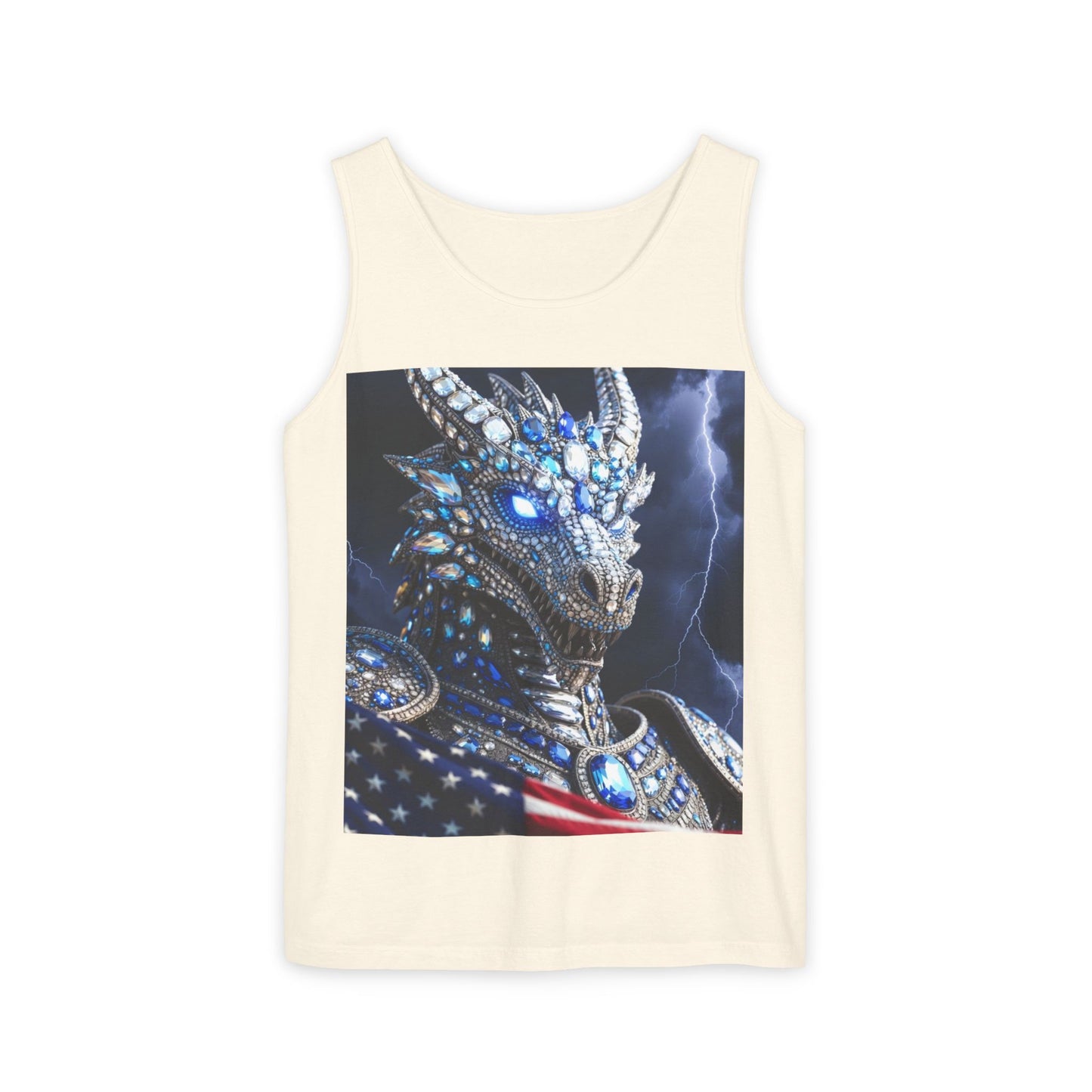 Patriotic Crystal Dragon Tank Top