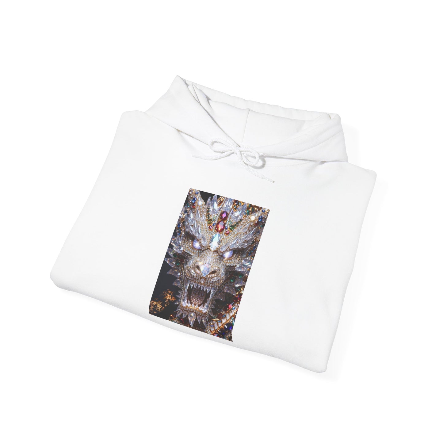 Dragon Skull Hoodie - Mystic Fantasy Graphic Pullover