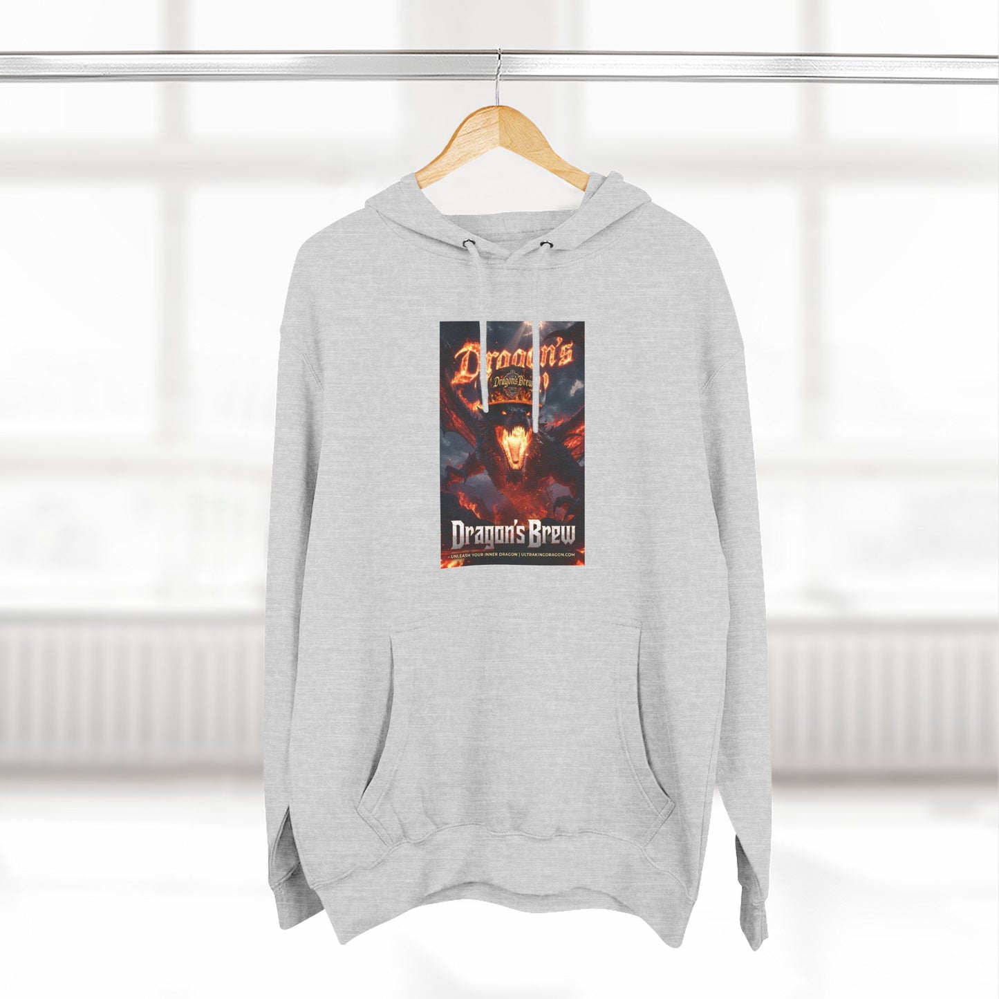 Dragons Brew Three-Panel Fleece Hoodie