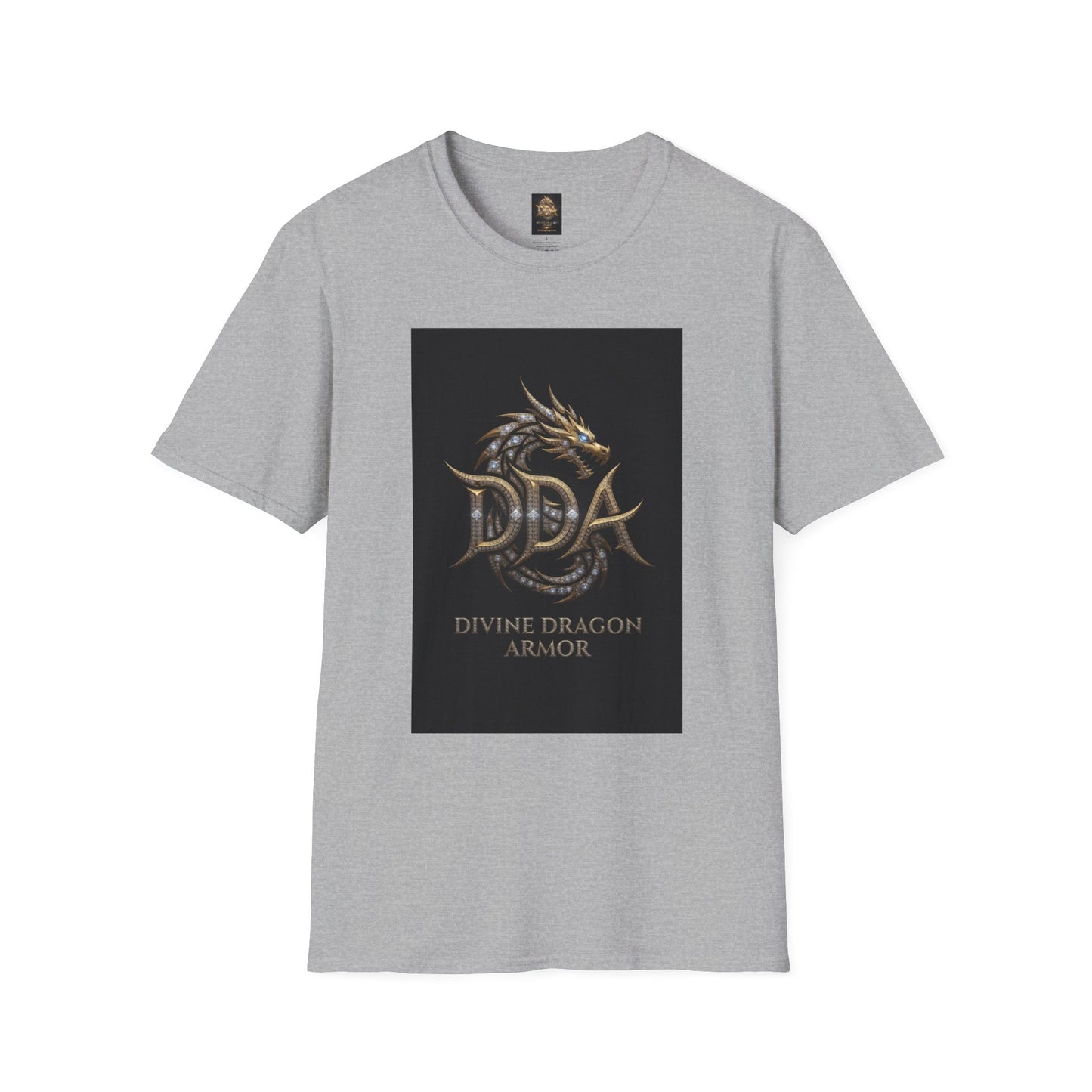 A Dragon Crest T-Shirt — Divine Dragon Armor Logo Tee