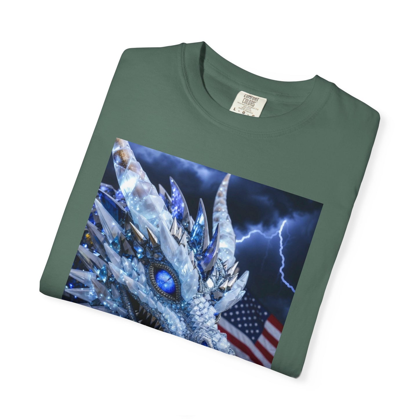 Ice Dragon Military Patriot T-Shirt