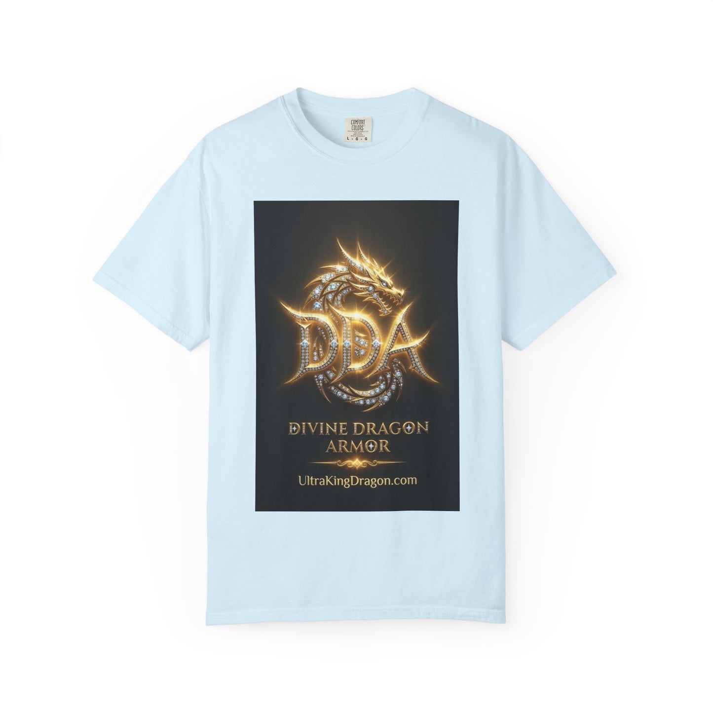 A DIVINE DRAGON ARMOR MEN OR WOMANS Garment-Dyed T-shirt