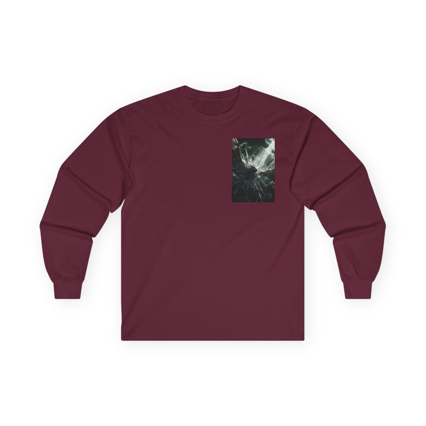 Long Sleeve Tee • Nebula Storm Chest Print
