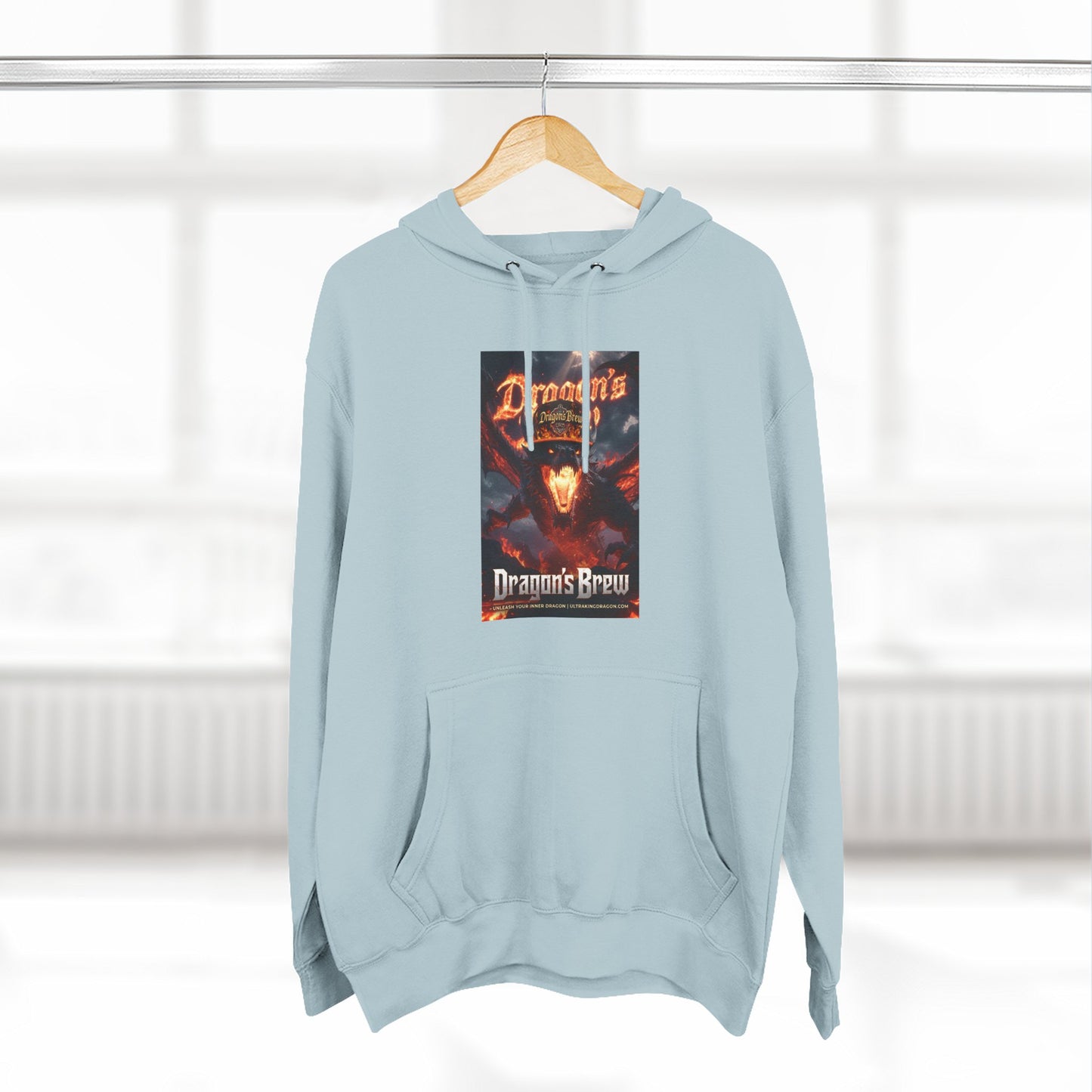 Dragons Brew Three-Panel Fleece Hoodie