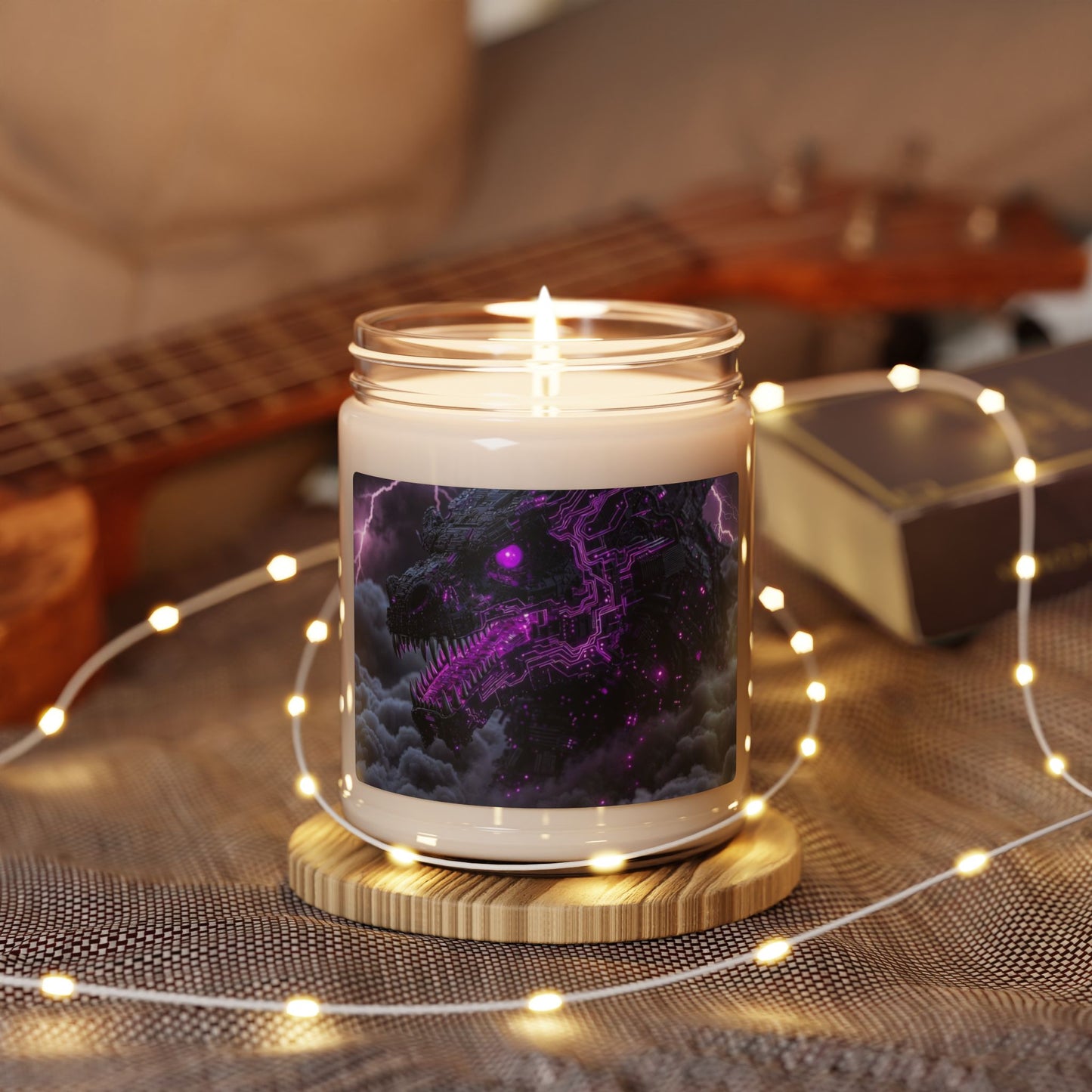 Dragon Themed Candle (multiple scents available) | 9oz | Relaxation, Home Decor, Gift for Gamers, Aromatherapy, Unique Candle Design