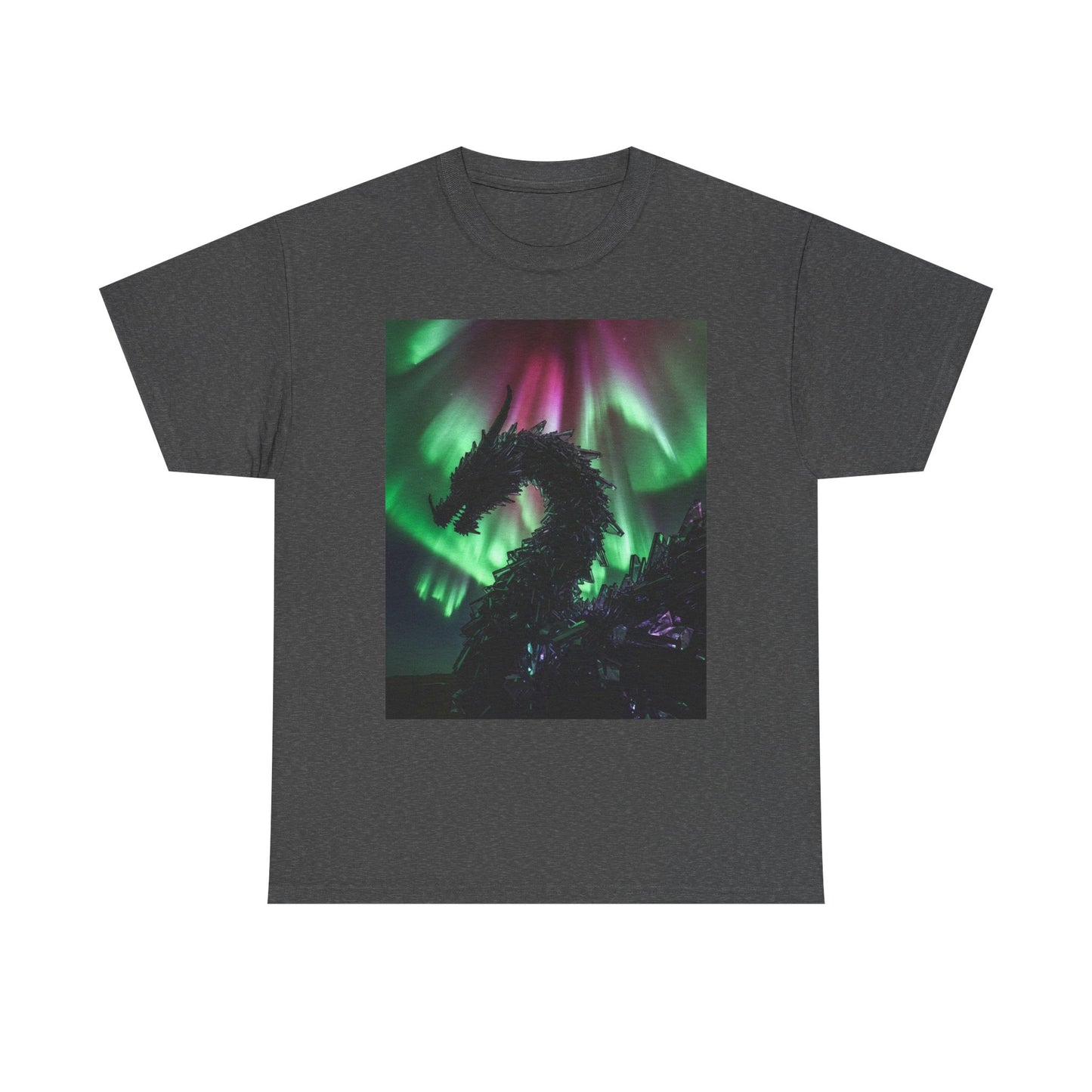 Dragon Aurora T-Shirt — Northern Lights Dragon Graphic Tee