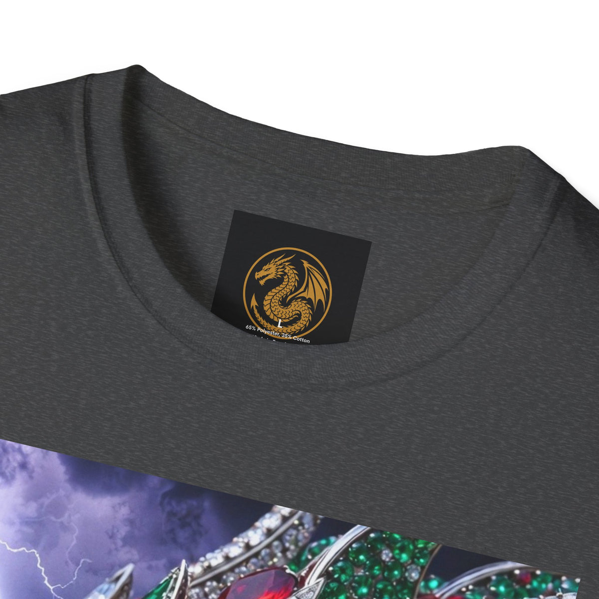 Electric Dragon Graphic T-Shirt
