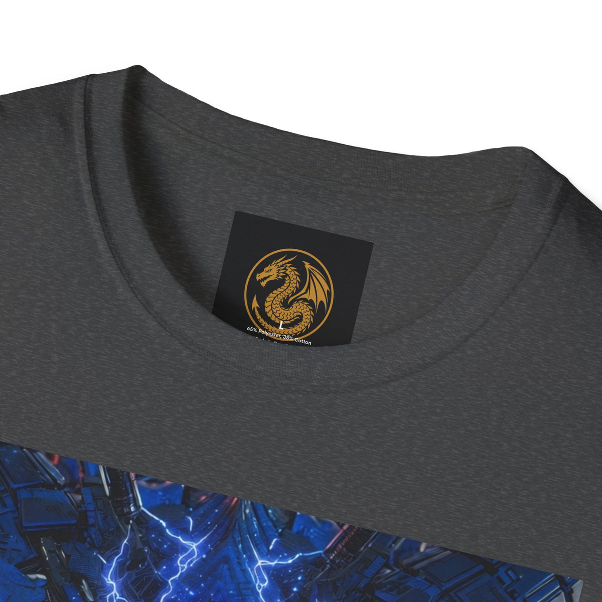 #1 Selling Dragon Nebula T-Shirt — Cosmic Blue Dragon Graphic Tee