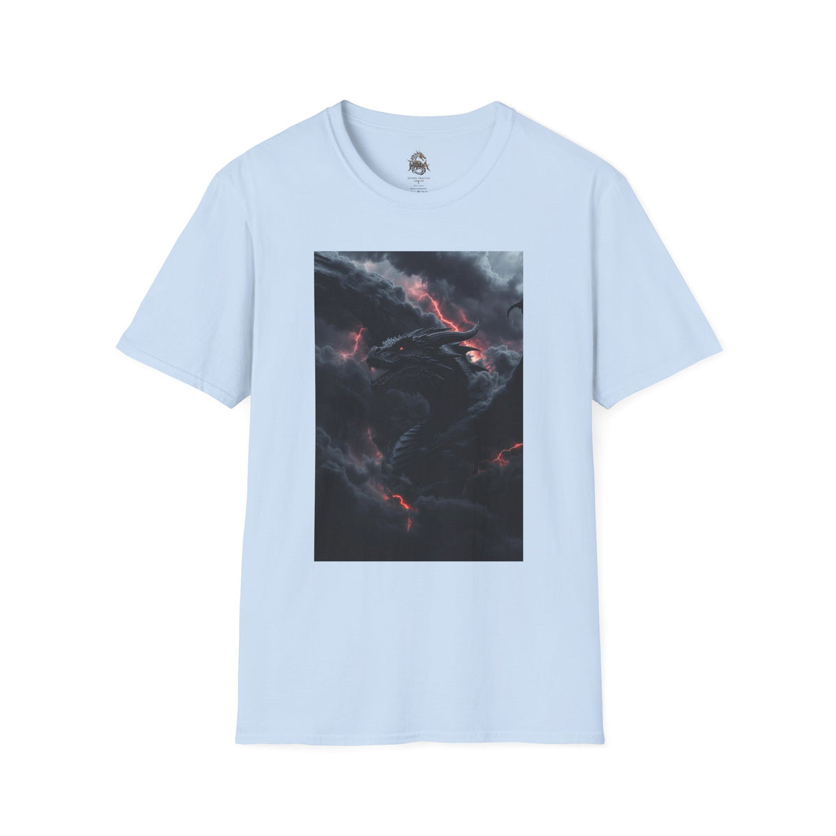 A Dragon Smoke T-Shirt — Stormy Smoke Tee