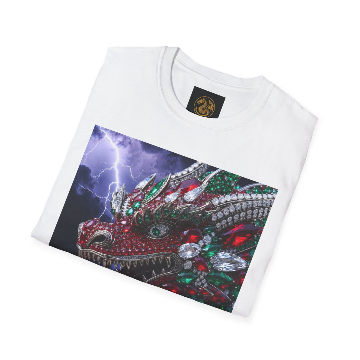 Electric Dragon Graphic T-Shirt