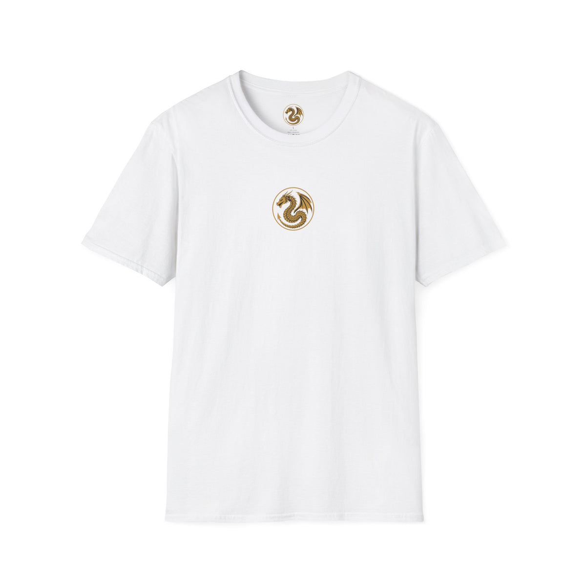Golden Serpent Symbol T-Shirt