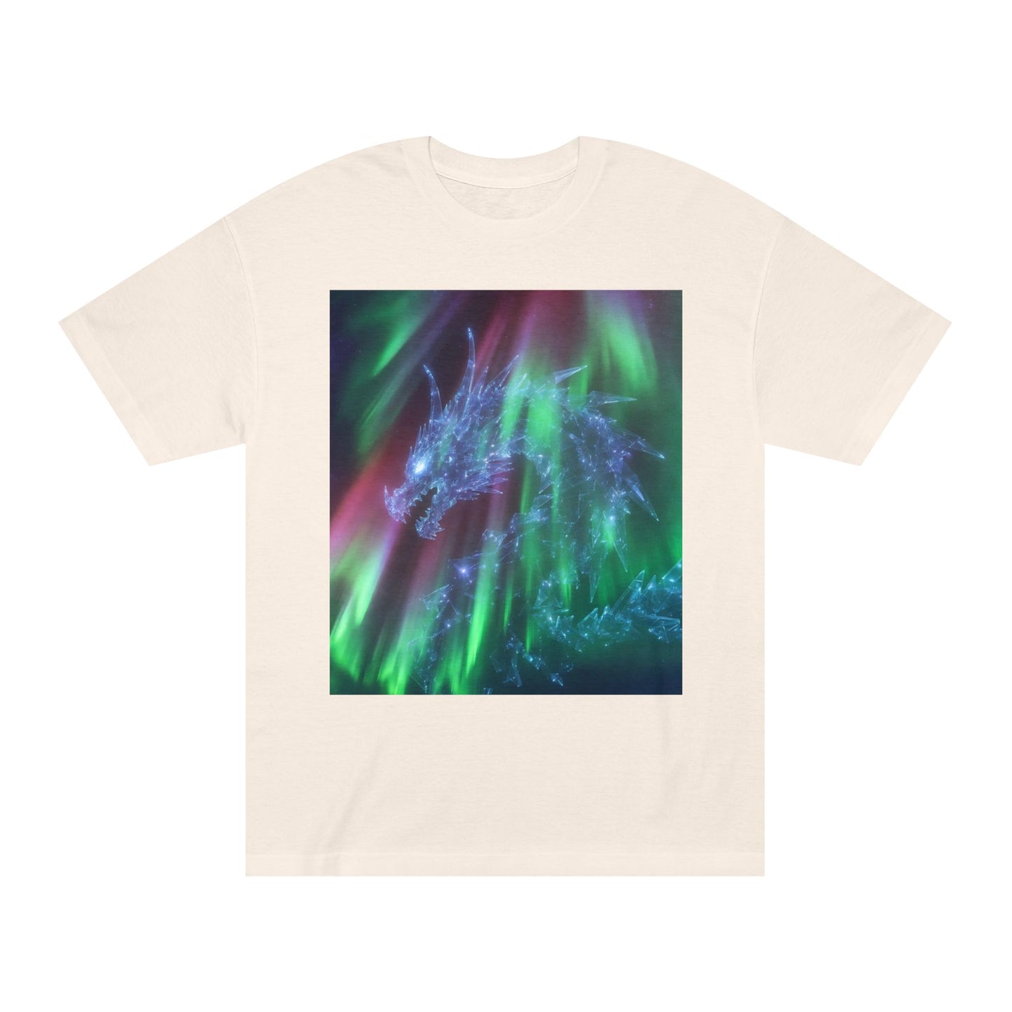 Aurora DRAGON Tee — Northern Lights Fantasy Graphic T-Shirt
