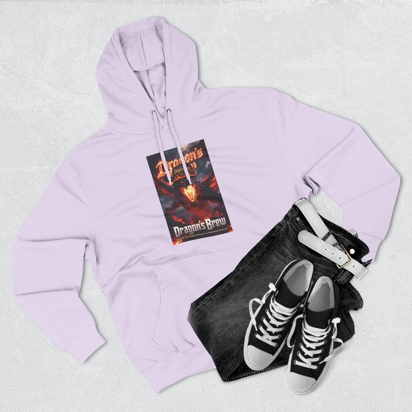 Dragons Brew Three-Panel Fleece Hoodie
