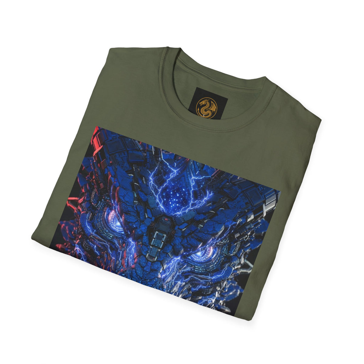 #1 Selling Dragon Nebula T-Shirt — Cosmic Blue Dragon Graphic Tee