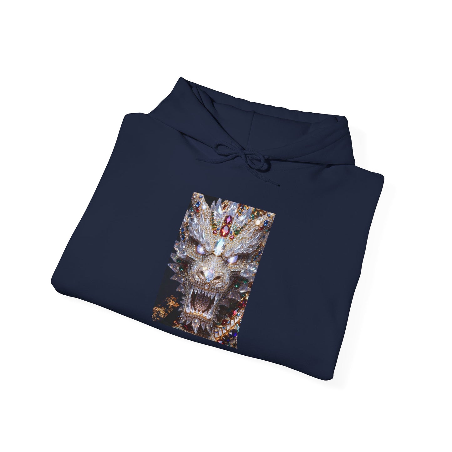 Dragon Skull Hoodie - Mystic Fantasy Graphic Pullover