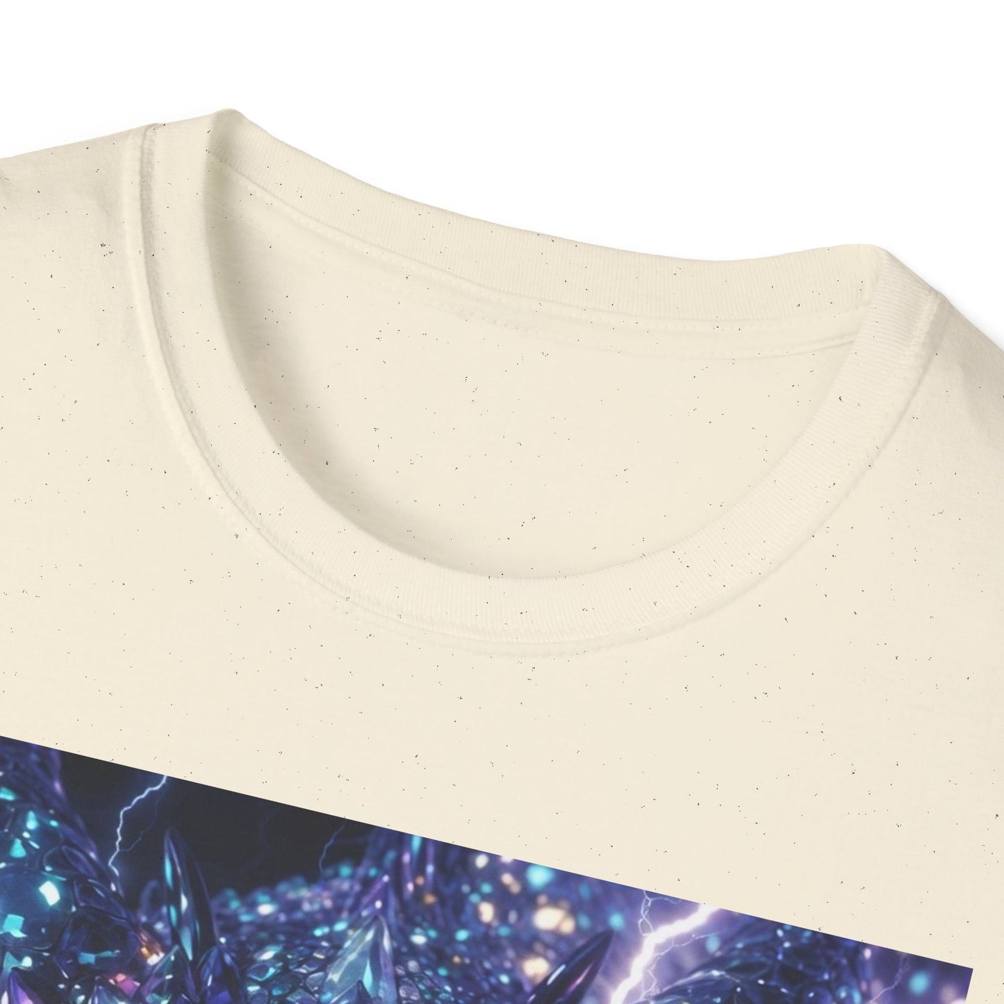 Electric Dragon T-Shirt — Neon Lightning Monster Graphic Tee