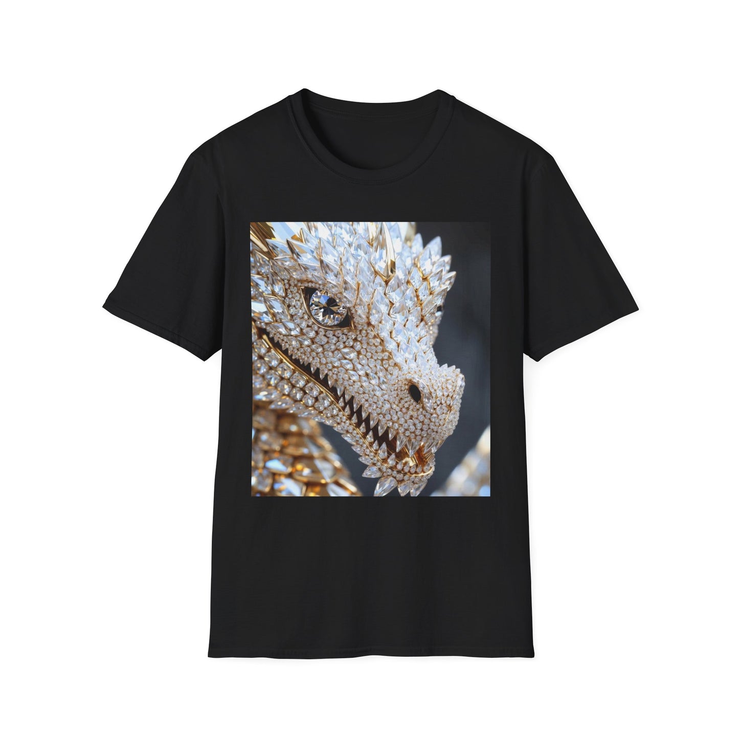 Bejeweled Dragon Graphic T-Shirt
