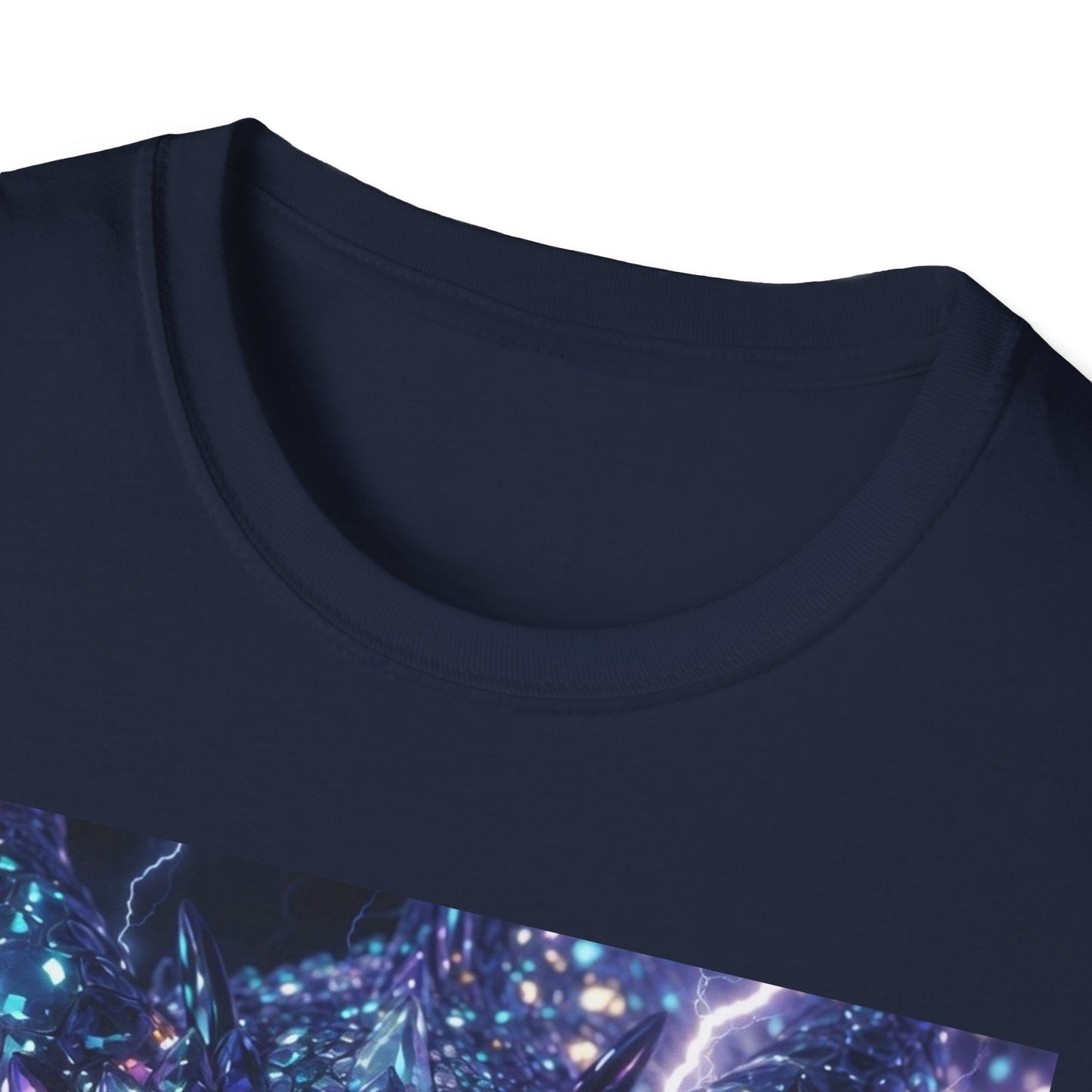 Electric Dragon T-Shirt — Neon Lightning Monster Graphic Tee