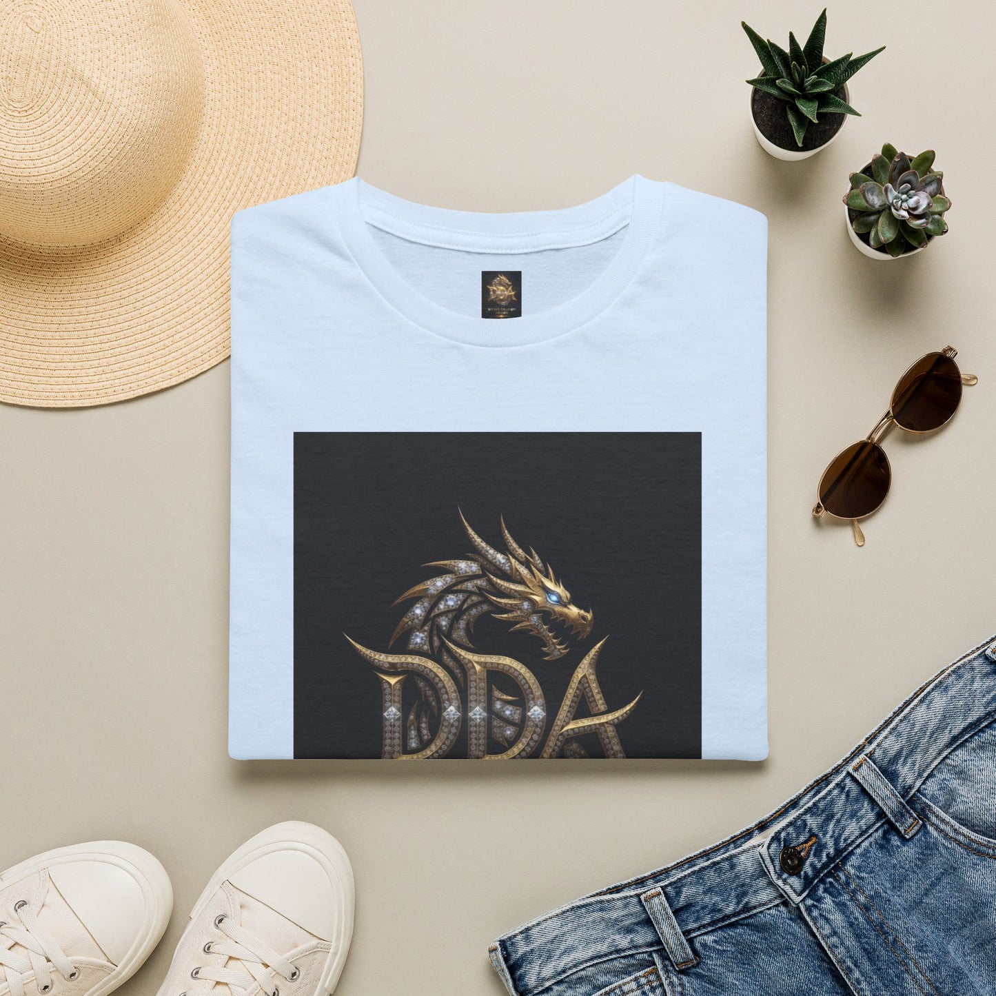 A Dragon Crest T-Shirt — Divine Dragon Armor Logo Tee