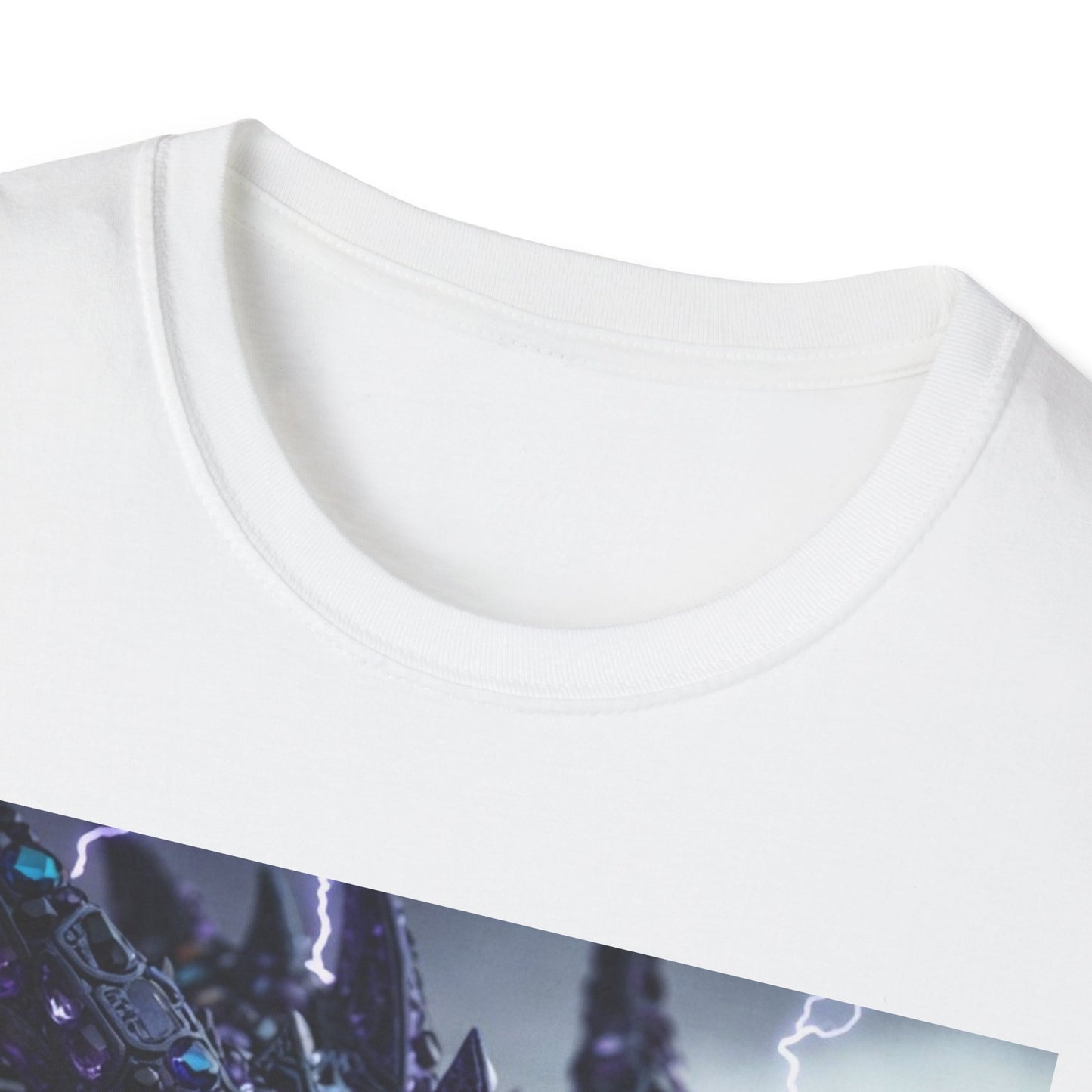 Dragon Lightning T-Shirt — Neon Electric Fantasy Graphic Tee