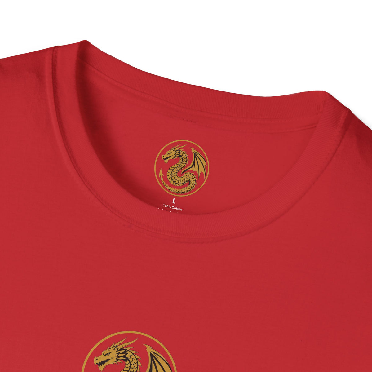 Golden Serpent Symbol T-Shirt