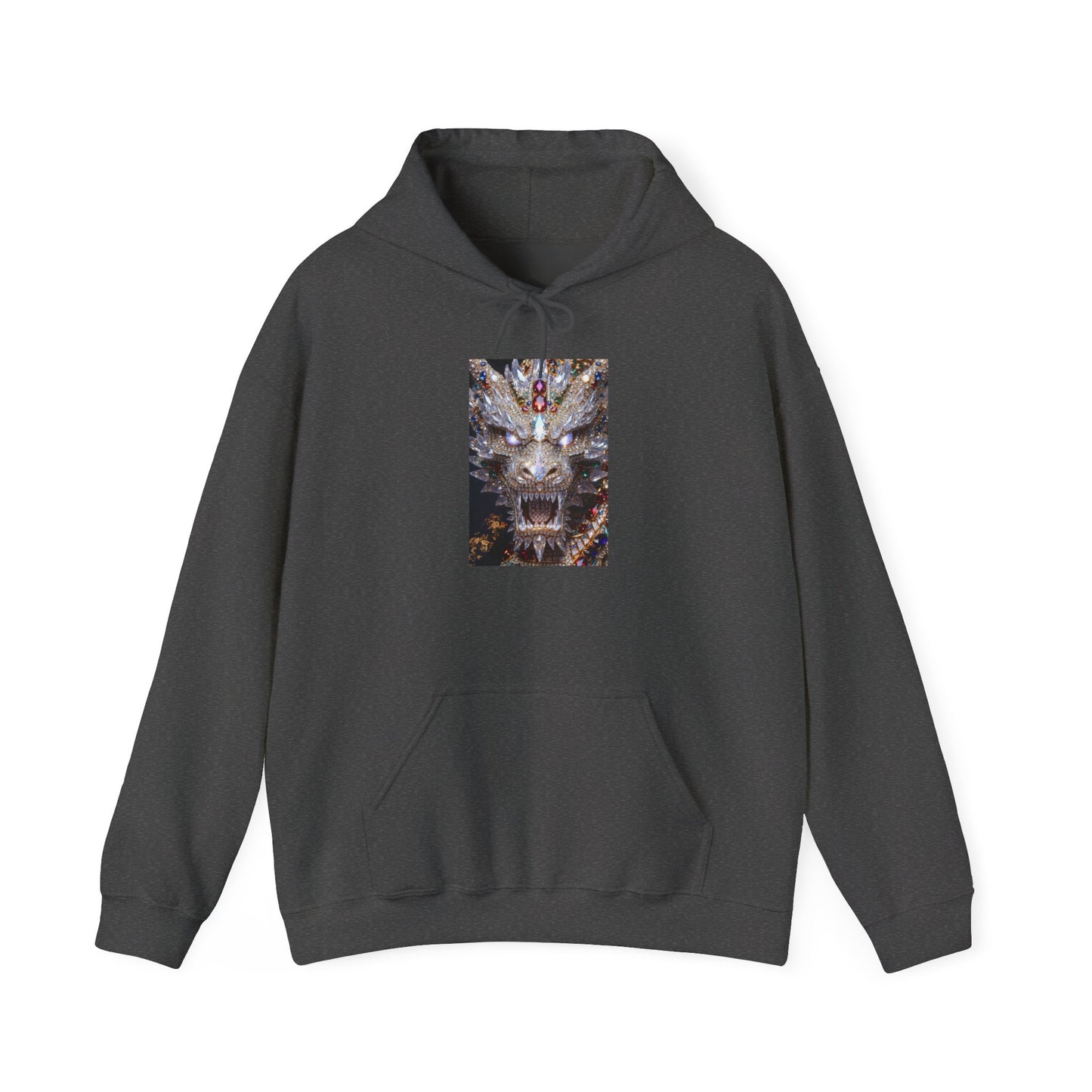 Dragon Skull Hoodie - Mystic Fantasy Graphic Pullover