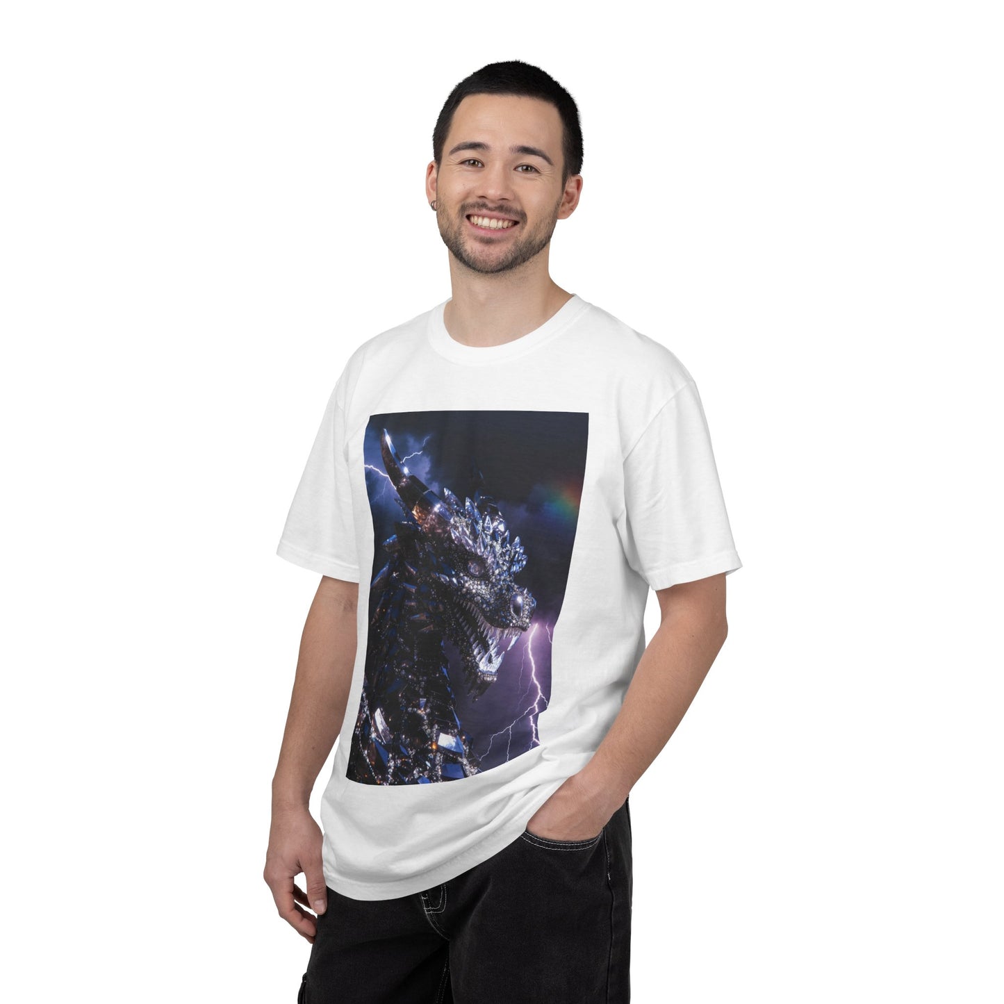 Dragon Lightning T-Shirt — Epic Kaiju Monster Graphic Tee