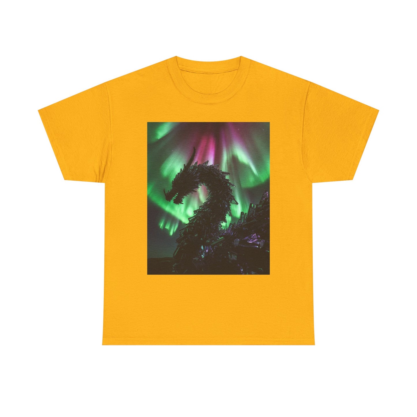 Dragon Aurora T-Shirt — Northern Lights Dragon Graphic Tee