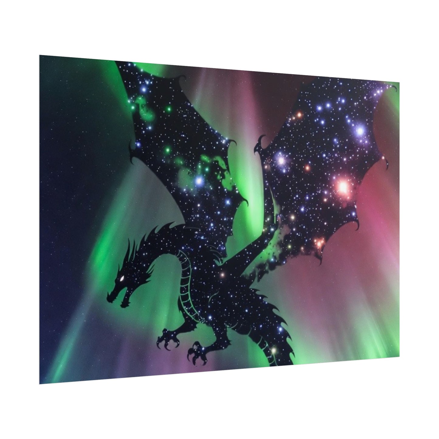 Dragon Aurora Poster